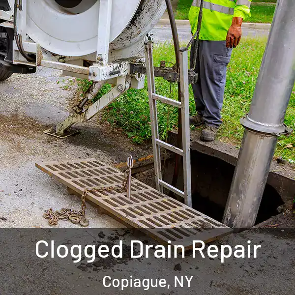  Clogged Drain Repair Copiague, NY