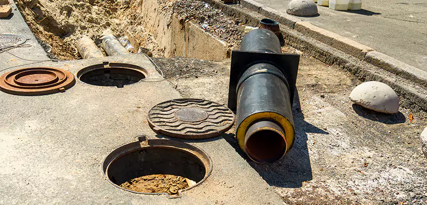 Lateral Sewer Line Replacement in Copiague