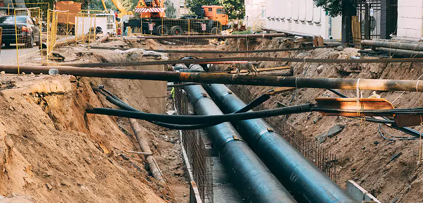 Underground Sprinkler Pipe Repair in Copiague, NY