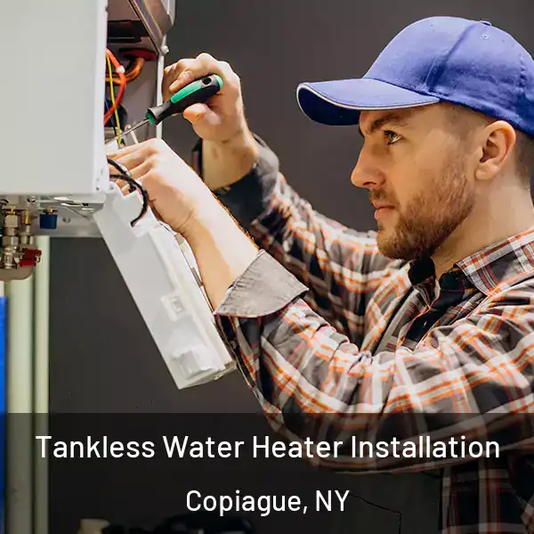  Tankless Water Heater Installation Copiague, NY