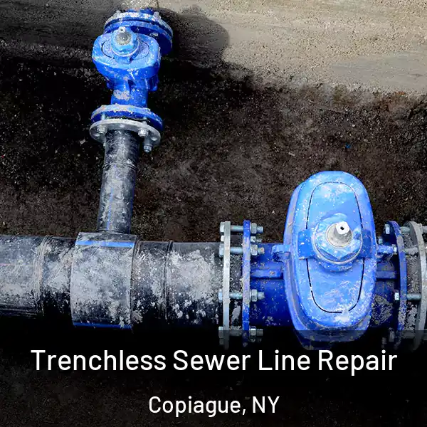  Trenchless Sewer Line Repair Copiague, NY