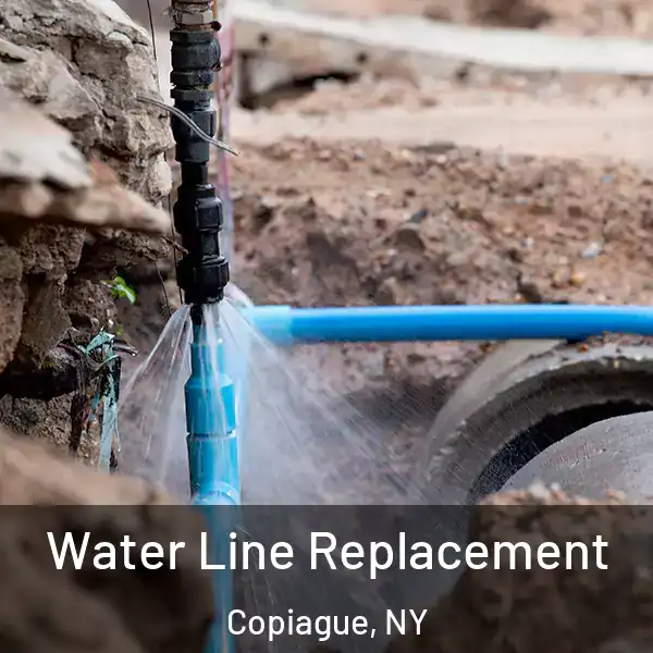  Water Line Replacement Copiague, NY